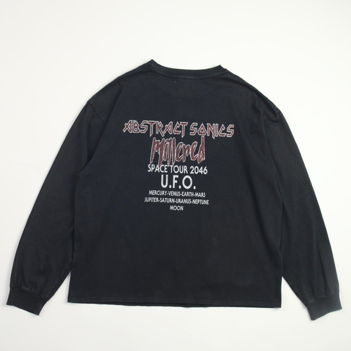 ABSTRACT SONIC Asid Black L/S-Shirts