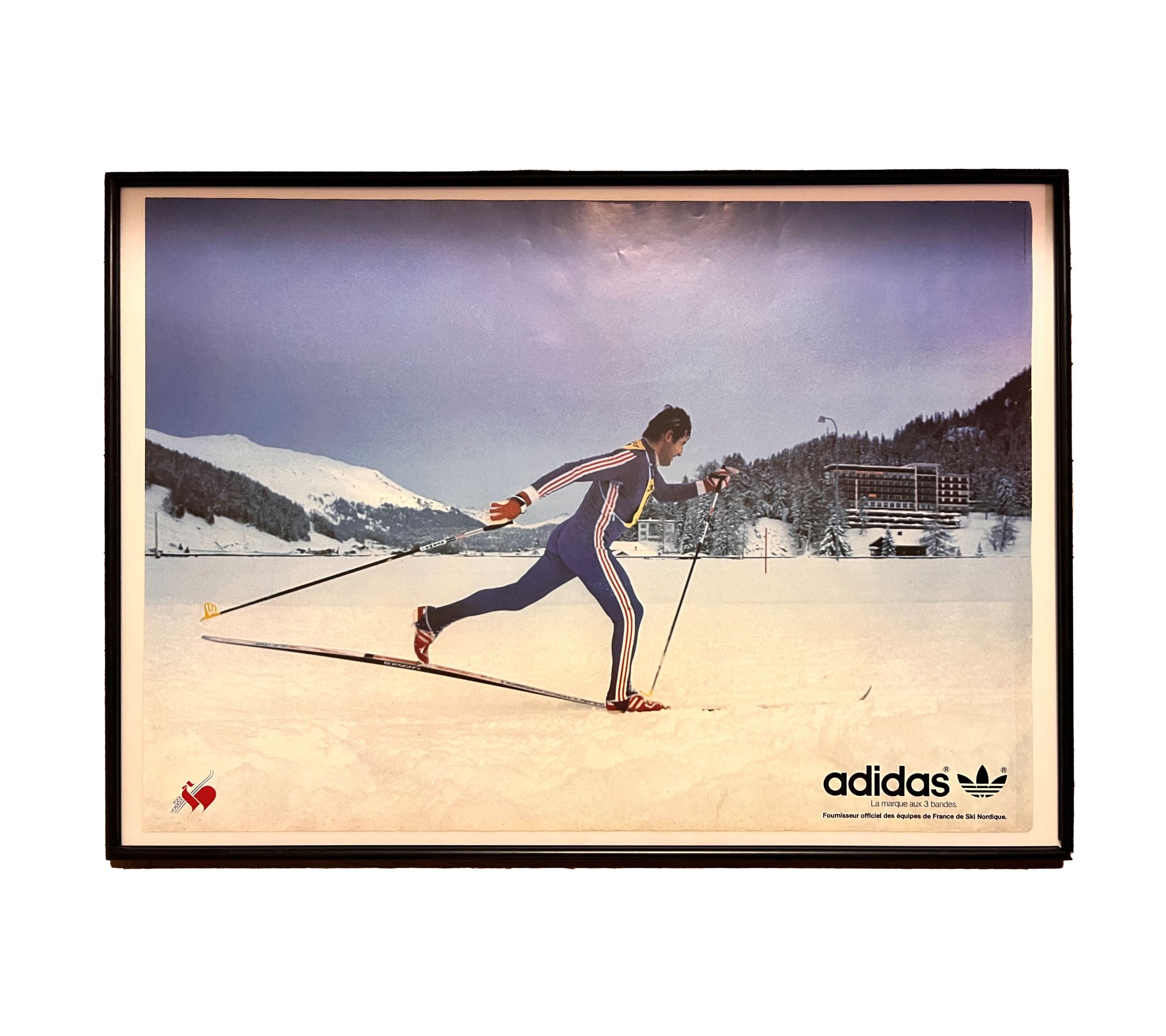 Adidas vintage outlet poster