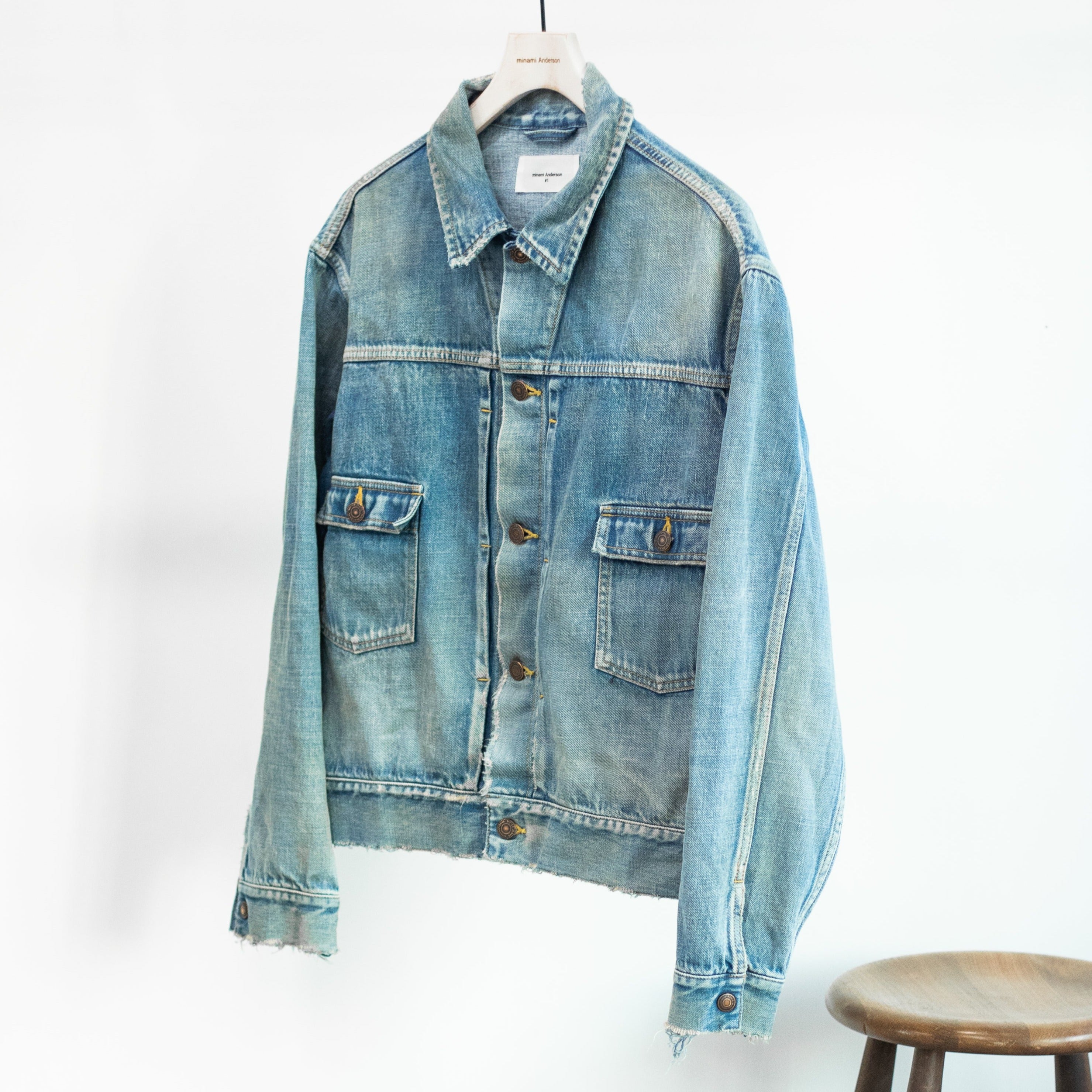 SLV-DENIM DEPOT JACKET-Dmg – minami Anderson