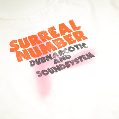 SURREAL NUMBER Bleach White T-Shirts