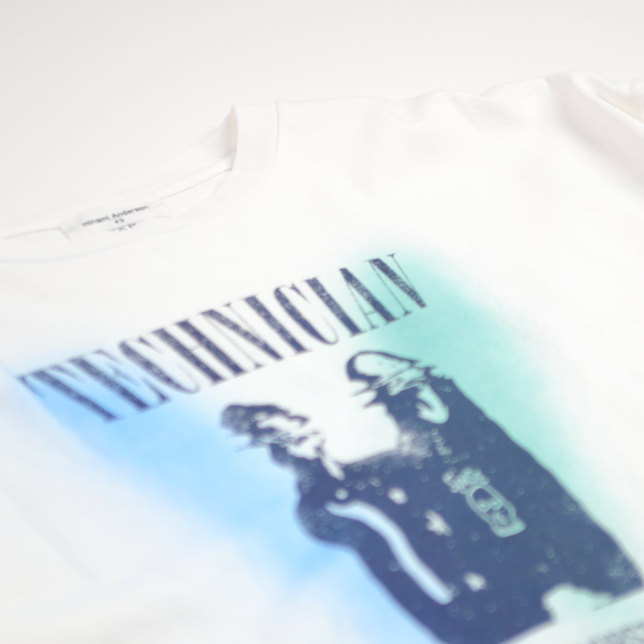 TECHNICIAN Bleach White L/S-Shirts