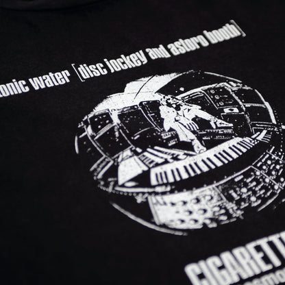 CIGALETTE SODA Asid Black T-Shirts