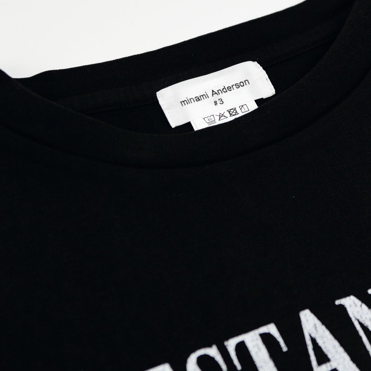WESTANDUB Asid Black Layered L/S-Shirts