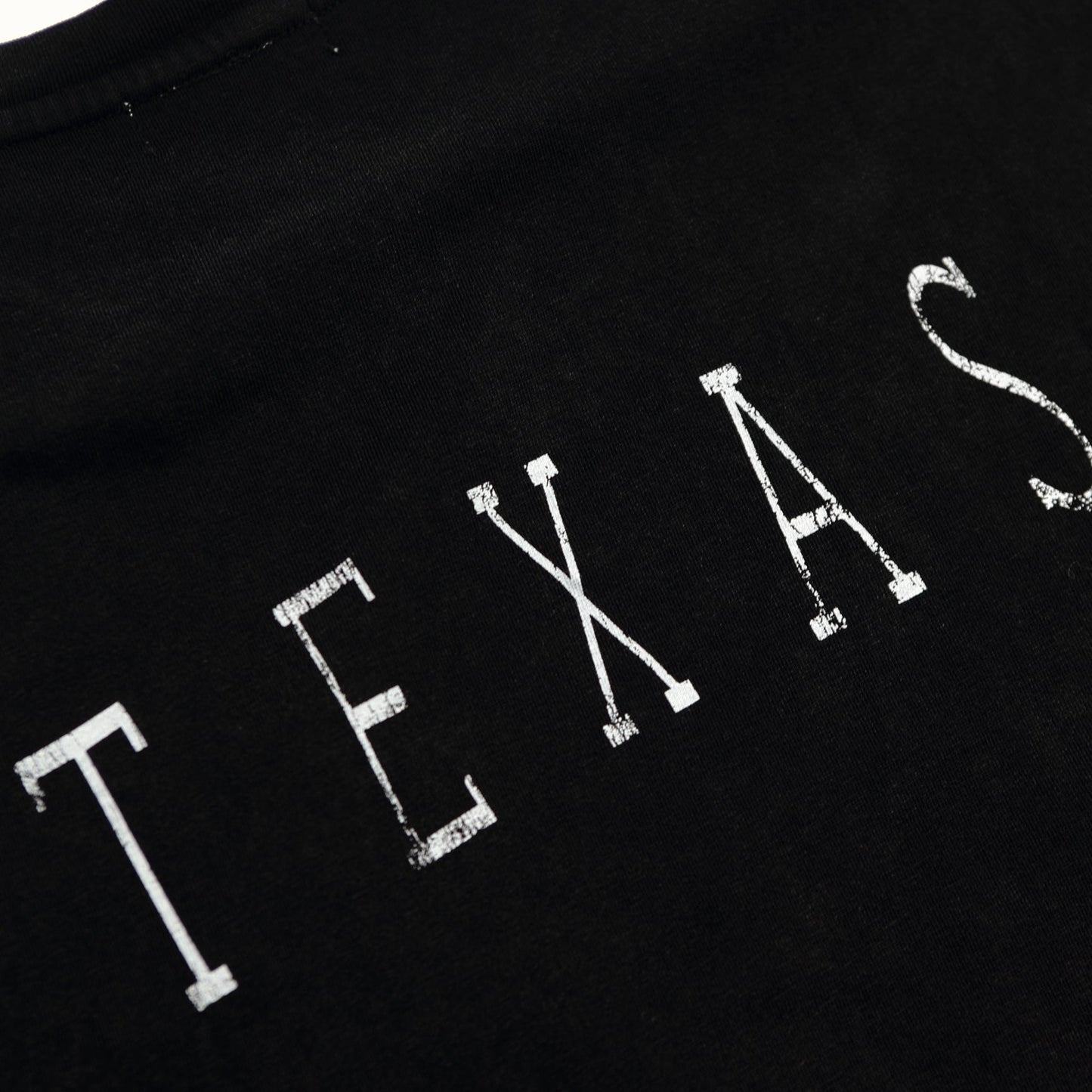 TEXAS Asid Black Layered L/S-Shirts