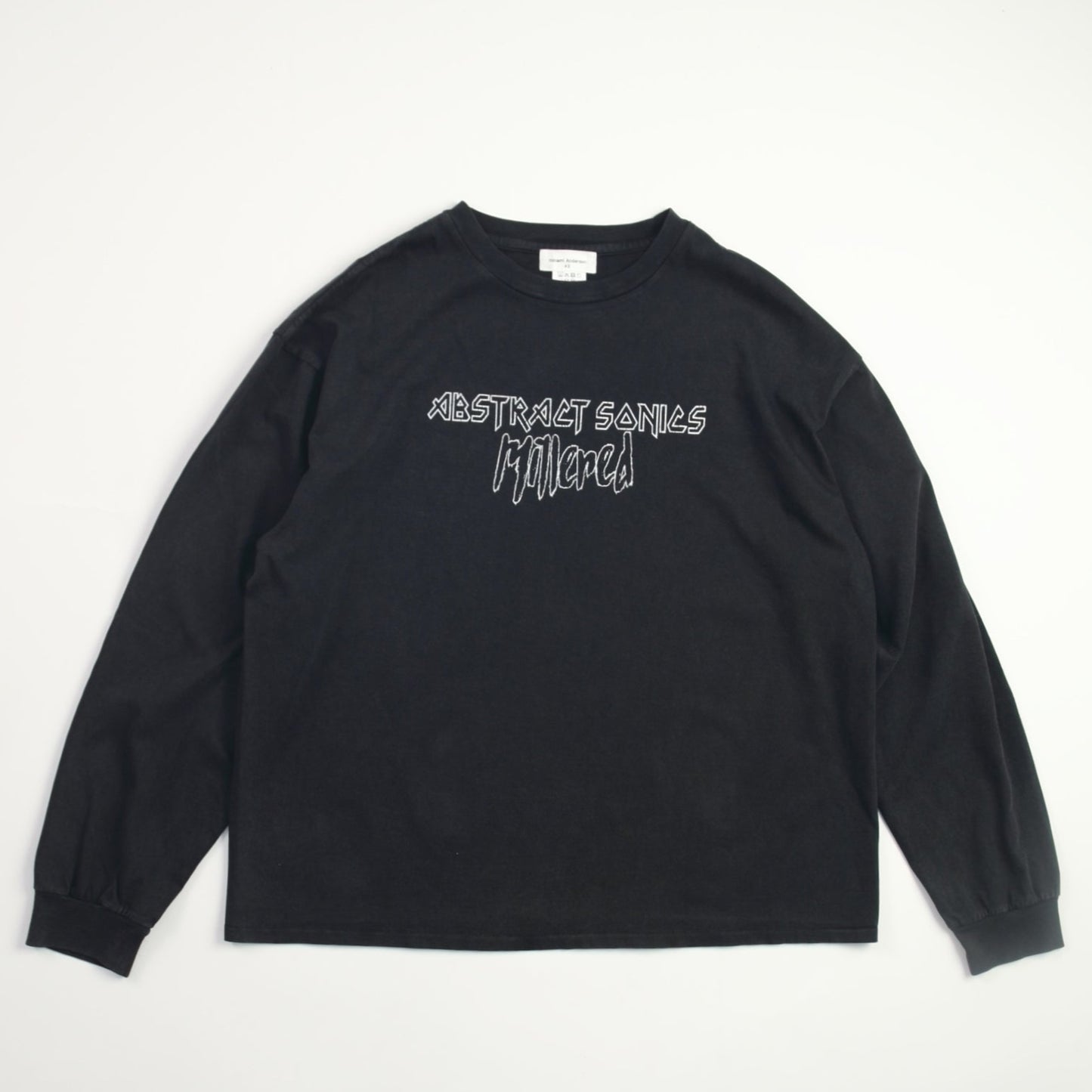 ABSTRACT SONIC Asid Black L/S-Shirts