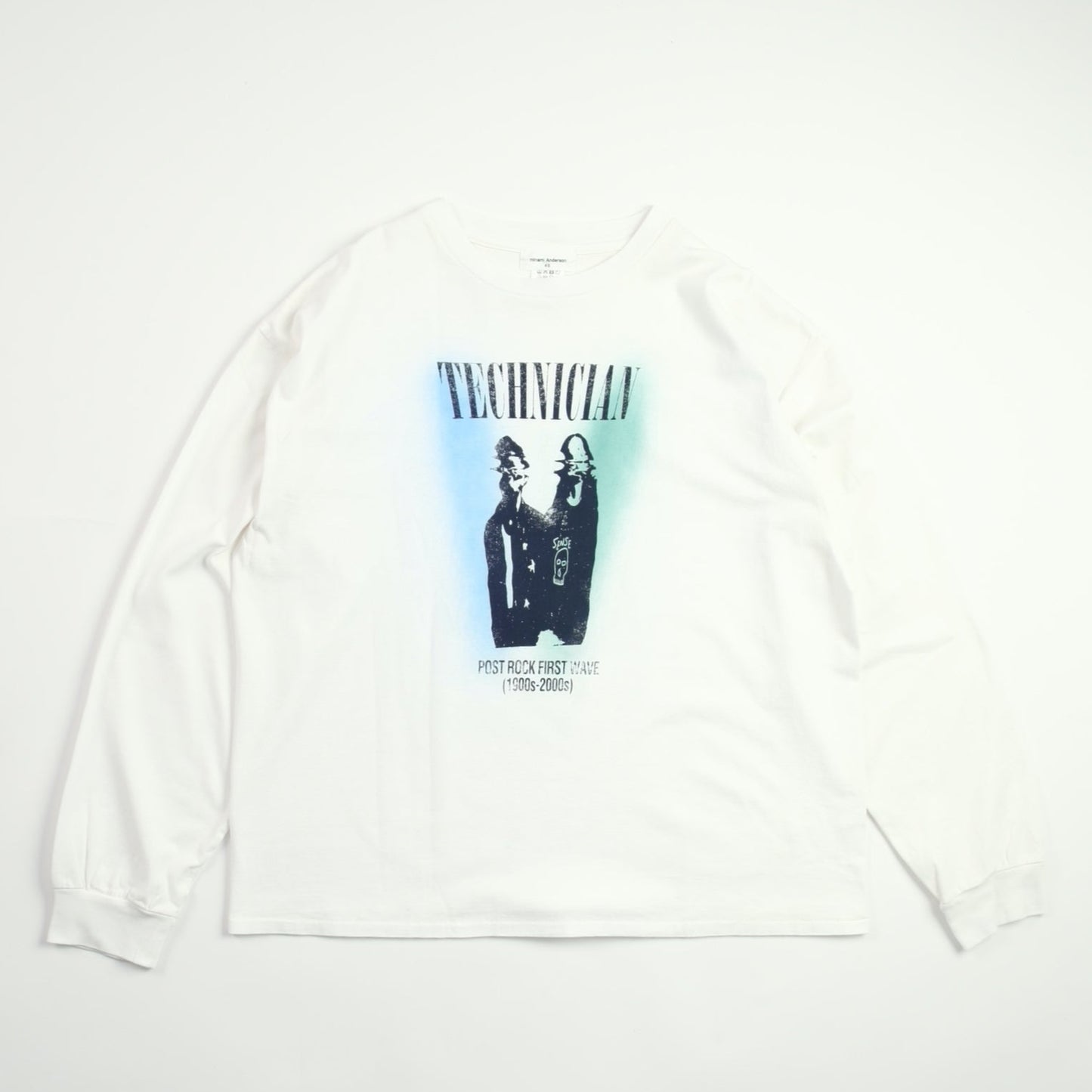 TECHNICIAN Bleach White L/S-Shirts