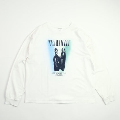 TECHNICIAN Bleach White L/S-Shirts