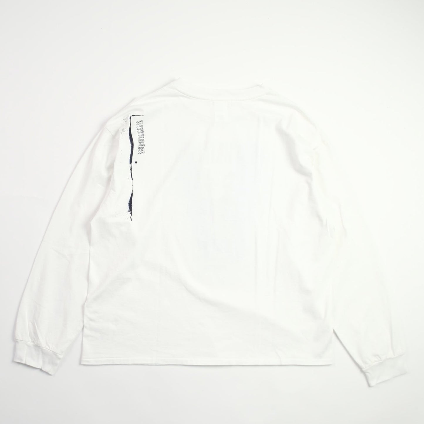 TECHNICIAN Bleach White L/S-Shirts