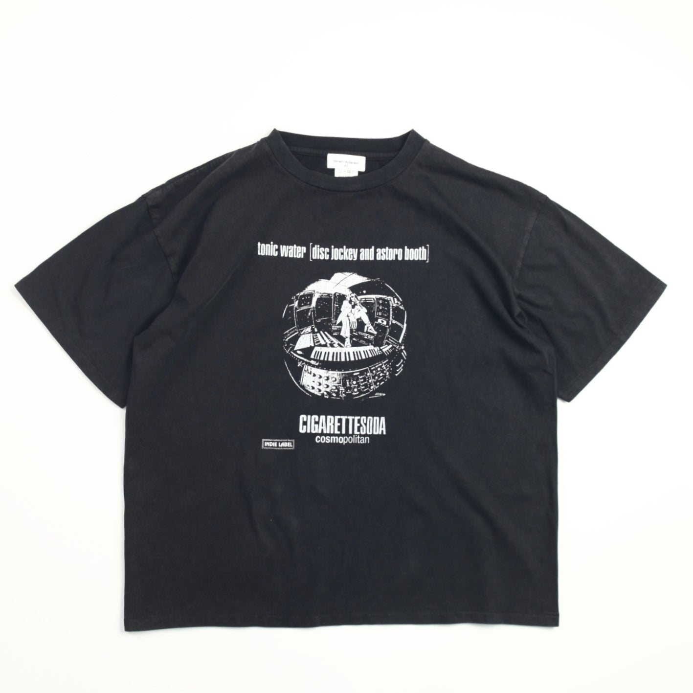 CIGALETTE SODA Asid Black T-Shirts
