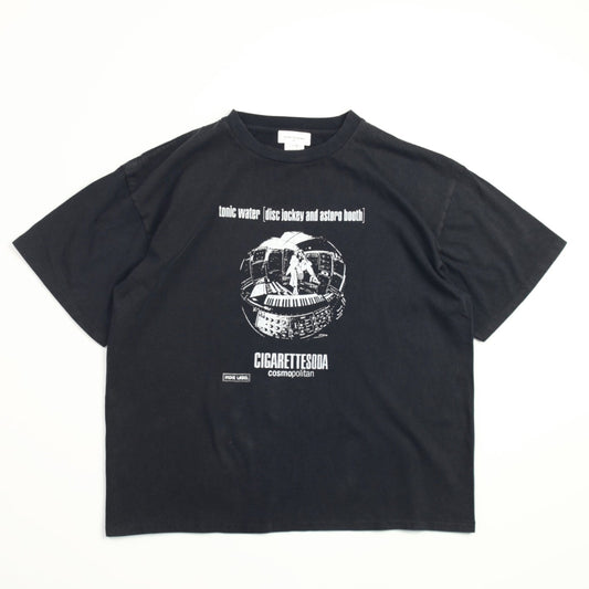 CIGALETTE SODA Asid Black T-Shirts